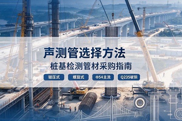 石泉声测管选型标准
