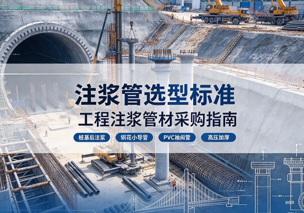 石泉注浆管选型标准